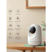 Botslab 2K 3MP Wifi PTZ 360° Smart Security Camera, Indoor Camera AI Human Detection Auto Tracking Night Vision