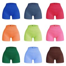 CZGUKE Damen-Shorts mit hoher Taille, nahtlos, elastisch, hüfthebend, für Fitness, Mode, Gym, Workout, Radfahren, Yoga