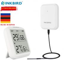 INKBIRD Mini LCD Digital Thermometer Hygrometer ITH-20R Innenraum Temperatur Luftfeuchtigkeit Meter Sensor Messgerät Wetterstation