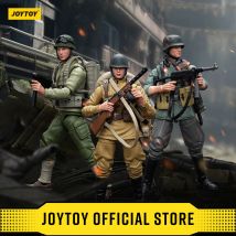 JOYTOY 1/18 Action Figures Hardcore Coldplay WWII  Wehrmacht WWII Soviet Infantry WWll United States Army