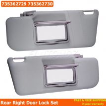 Para Fiat Panda visera izquierda o derecha con espejo y bolsillo para Fiat Panda 169 MK2 2003-2011 735362729 735362730