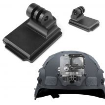 Für gopro sport action kamera helm aluminium feste halterung für gopro 13/12/11/10/9/8/max für dji für insta360 ein r halter