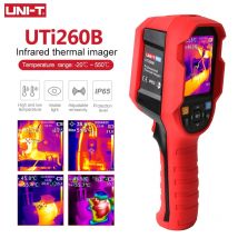 Cámara termográfica UNI-T UTI260B, 256x192 píxeles, circuito de cámara térmica infrarroja HD, mantenimiento eléctrico, Detector de fugas de agua
