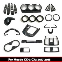 Für Mazda CX-3 CX3 2017 2018 ABS Dashboard konsole Getriebe Shift Rahmen Klimaanlage AC Vents Lenkrad Panel lautsprecher Abdeckung