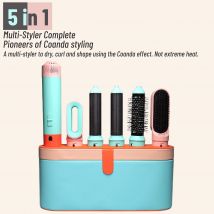 5 w 1 Multi Styler Nowa konstrukcja Suszarka do włosów 5 w 1 Stylizator do włosów z beczką do loków Szczotka na gorące powietrze Narzędzie do stylizacji MultiStyler