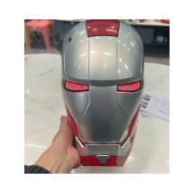 Marvel Comics Iron Man Helmet Electric Wearable Mask 1:1 Automatic Opening And Closing Model Characters Adult Toys Birthday Gift