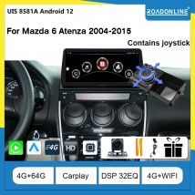 Für Mazda 6 Atenza 2004-2015 Octa-core Auto Navigation CarPlay Auto Radio Multimedia Video Player GPS Vier-weg control joystick