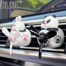 Pilot Panda Auto Lufterfrischer Fan Zubehör Aromatherapie Dekoration Duft Geruch Entlüftungsclip Parfüm Diffusor Duftspender