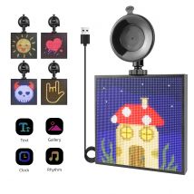 USB 5V Smart LED Pixel Display Panel Lustige kreative Werbung Zeichen App Steuerung DIY Muster Text Bilder mit Musik Modus
