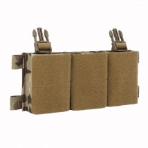 Taktische Dual Plakat Triple 7,62 Magazin Tasche NARBEN G3 AK LV119 HSP Platte Träger Front Panel Chest Rig Zubehör Airsoft