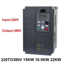 15kW/18,5 kW/22kW/30kW 50Hz bis 60Hz einphasiger 380 VAC/415VAC Frequenz umrichter Wechsel richter zur Drehzahl regelung des Motors