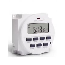 SINOTIMER Digital Weekly Timer 7 Days Programmable Time Switch Relay 220V 230V 110V AC 12V 24VDC TM618 Electronic Timers Control