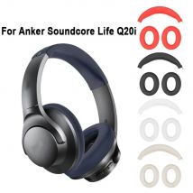 Adatto per cuffie Anker Soundcore Life Q20/Q20+/Q20i/Life 2 Cuffie antirumore in silicone morbido Copertura protettiva in silicone per fascio di testa