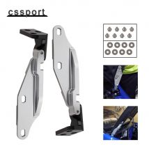 2 piezas de alta calidad, pestillo de bisagra de tapa de liberación rápida, apto para Honda Civic EK, 1996, 2000, piezas de automóvil, capó rápido con bisagras