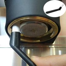 Spazzola per la pulizia della polvere del caffè Spazzola per la pulizia della macchina per caffè espresso Manico in plastica Strumenti per la pulizia della spazzola Spazzola per la pulizia del caffè