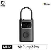 Bomba de Aire MIJIA 2 Pro, Inflador Eléctrico Portátil con Pantalla Digital, Inflador de 150 psi Máx. para Baloncesto, Neumáticos, Bicicleta, Coche, 2500 mAh