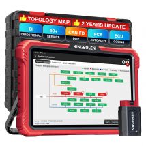KINGBOLEN K10 Pro K10 ELITE Sistema completo Strumenti di scansione diagnostica bidirezionale Auto OBD2 Scanner Mappa topologica 40+ Servizio di ripristino