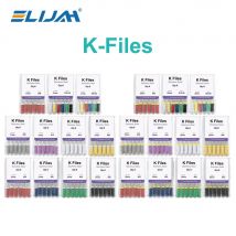 6 Teile/schachtel Dental Werkzeuge Wurzel Kanal Endo K Datei 21mm 25mm 31mm Hand Verwenden Edelstahl Endodontie instrumente Zahnarzt Werkzeuge