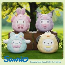 Kawaii Sanrio Anime Figuren Cinnamoroll Kuromi Mymelody Pochacco Nette Action Figur Spielzeug Geburtstag Geschenke Für Kinder Kinder Junge