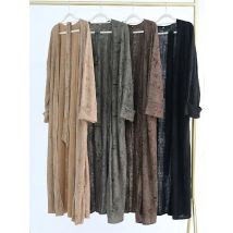 Ramadan Eid Plain Abaya Dubai Kaftan Muslimischen Kimono Kleid Türkei Gebet Islam Abayas Für Frauen Robe Kimono Femme Musulmane Kaftan