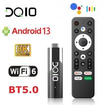 LEMFO DQ10 ATV Mini TV Stick Supporto Android13 Video 8K 4K Wifi6 Allwinner H618 Quad Core Cortex A53 Smart TV Box con telecomando vocale