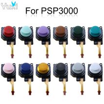 YuXi Modulo sensore pulsante joystick analogico 3D nero + cappucci Thumb Stick per console PSP 3000 PSP3000