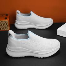 Mens Walking Shoes 2025 New Breathe Mesh Fashion Lightweight Sneakers Cushioning Daily Commuting Casual Tennis Shoes for Men