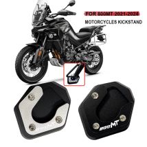 Neue 800 MT Motorrad CNC Seite Stehen Pad Platte Ständer Enlarger Unterstützung Verlängerung Für CFMOTO 800MT 2021 2022 2023 2024