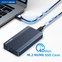 Custodia SSD Acasis 40 Gbps Custodia M.2 NVMe per MacBook iPad Pro 2500-3000 MB/S Velocità di trasferimento dati per archiviazione dati
