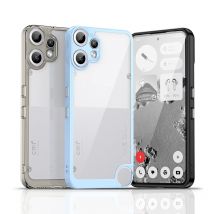 For Nothing CMF Phone 2 Pro Case Clear Hard PC Back + Soft TPU Bumper Camera Lens Protection Transparent Cover