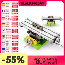 ALLSOME MINIQ Tavolo da lavoro per morsa da trapano multifunzione Mini tavolo da lavoro per fresatrice di precisione