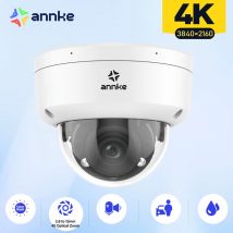 Annke 4k smart dual light vari focal dome netzwerk kamera 4x zoom ip67 bewegungs erkennung