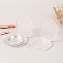 Flip Feste Salbe Box Lidschatten Rouge Box Hohe Licht Reparatur Pulver Box Kosmetische Runde Lagerung Container Zuckerguss Einzel Box