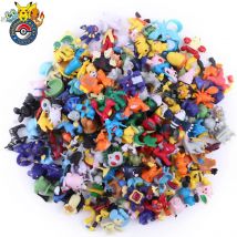 24-144 sztuk Pokemon figurka 2-3CM nie powtarzające się minifigurki zabawkowy model Pikachu Anime dzieci zbierają lalki urodziny prezenty