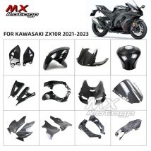 Per KAWASAKI NINJA ZX10R ZX-10R 2021 2022 2023 2024 Kit carenatura moto in fibra di carbonio Protezione protezione Accessori modificati