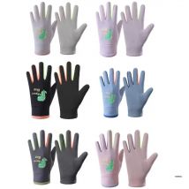 1 paar Winter Kinder Verdicken Skifahren Handschuhe Kinder Winddicht Wasserdichte Handschuhe mit Fleece Manschetten