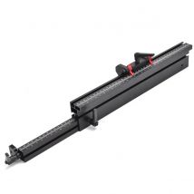 ENJOYWOOD GD716E 760 mm Teleskop-Gehrungslehre, Zaun, erweiterte Unterstützung für Holzbearbeitung, Gehrungslehre, Tischkreissäge, Frästisch