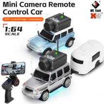 WLtoys 6405 6406-C Remote Control Camera Car With FPV View 720P Video APP Control VR Function 2.4G WiFi RC Drift Car 1:64 Scale