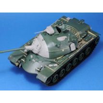 Zusammengebautes Bausatz aus Druckgussharz im Maßstab 1:35 M48A2/A2C Panzerdetailset (kein Panzer), unmontiert und unbemalt