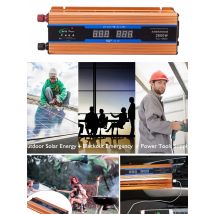 2600W Car Inverter Power Inertter DC 24V to AC 220V Suppl Converter Automobiles Voltage inversor USB Charger power interter