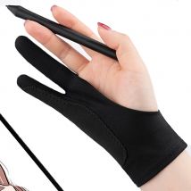 Dwupalcowe rękawice malarskie Anti-touch Anti-pollution Anti-brudzące, prawe i lewe ręka, do rysowania ekranu dotykowego tabletu IPad