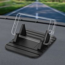 Supporto per Telefono da Auto, Creativo e Antiscivolo, Rimovibile, Multifunzionale, in Silicone, per Cruscotto e Console Centrale