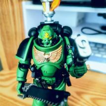 Inventario nuevo JOYTOY 1/18 Warhammer 40K salamandras Eradicators acción Huo Anime estatuilla conjunta modelo móvil juguete de coleccionista