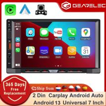 Autoradio 2 Din Android 11 Carplay Android Auto Car Stereo Lettore multimediale universale 7 pollici GPS Bluetooth RDS per VW Nissan