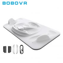 BOBOVR D3 Charging Dock All-in-One Power Station Compatible with Meta Quest3 Headset Controllers and B100 Battery Simultaneously