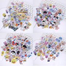 Adesivi per cartoni animati animali Stray Kids 50P SKZOO Manuale creativi Adesivi decorativi per bagagli mobili