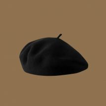 Wolle Baskenmütze Hut Frauen Französisch Berets Frau Maler Kappe Mädchen Einfarbig Weibliche Baskenmütze Femme Retro Casual Beanie Pilz Hut Motorhaube