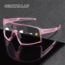 CRIXALIS Vintage Vollformat Photochrome Sonnenbrille Für Männer Sport Radfahren Laufen Sonnenbrille Anti-reflektierende Schatten UV400