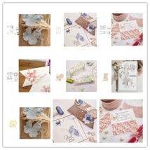 Neue Ankunft Presell Blume Stanzformen und Stempel für DIY Scrapbooking/Fotoalbum dekorative Prägung DIY Papierkarten