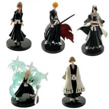 1 Stück Anime BLEACH Actionfiguren Kurosaki Ichigo Kuchiki Byakuya Inoue Orihime Urahara Kisuke PVC Modell Koc C Bodentemperatur Kind Technik ft und y